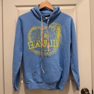 John Eshaya Hawaii Vintage Travel Hoodie Small